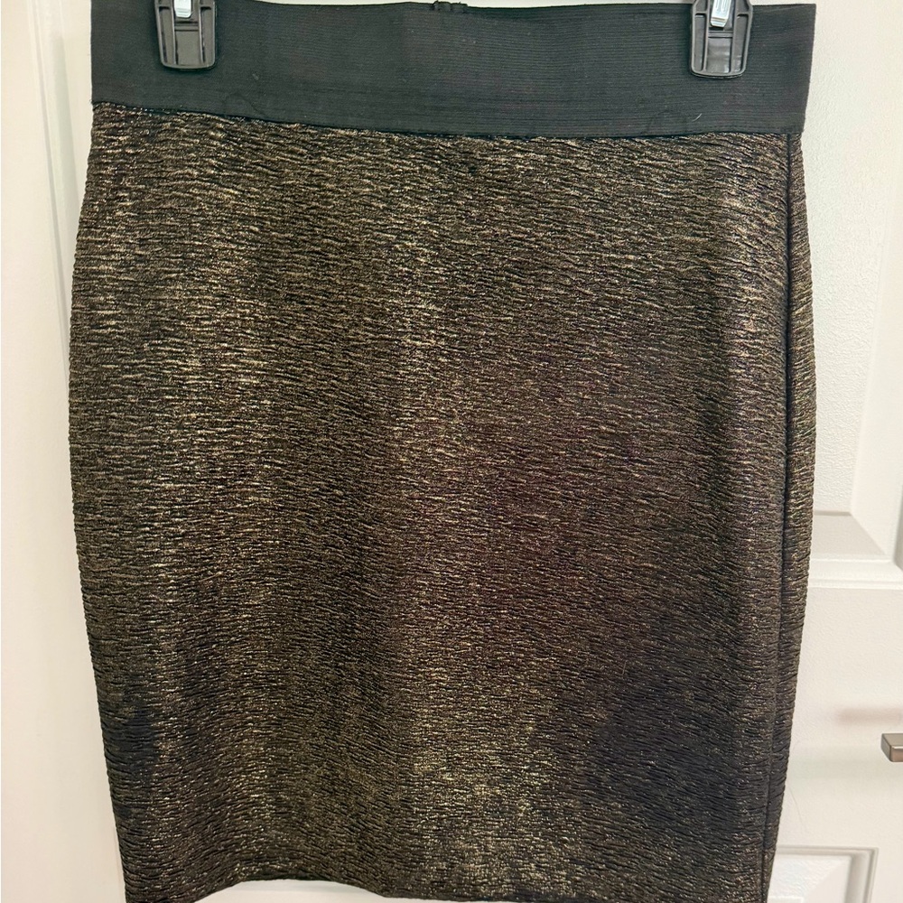 Elegant Black/Gold Women's Skirt